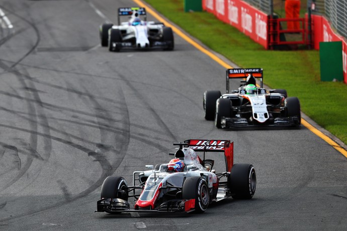 Grosjean GP da Austrália Fórmula 1 2016 (Foto: Getty Images)