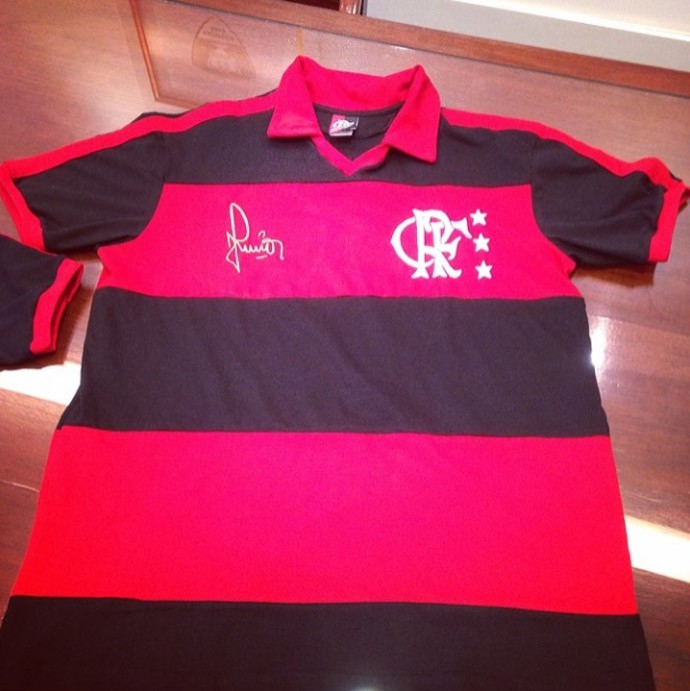 camisa Junior Flamengo (Foto: Reprodução / Instagram)