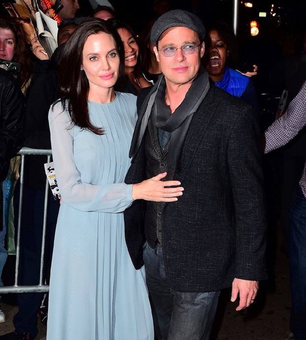 Angelina Jolie e Brad Pitt (Foto: AKM-GSI)