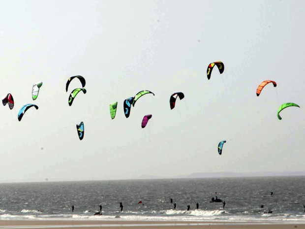 Praia de São Marcos, São Luís, MA (Foto: Biaman Prado / O Estado)