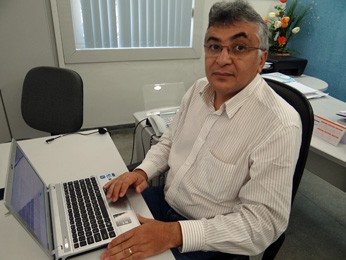 Diretor Metropolitano da Compesa, Rômulo (Foto: Katherine Coutinho / G1) Diretor Metropolitano da Compesa, Rômulo (Foto: Katherine Coutinho / G1)