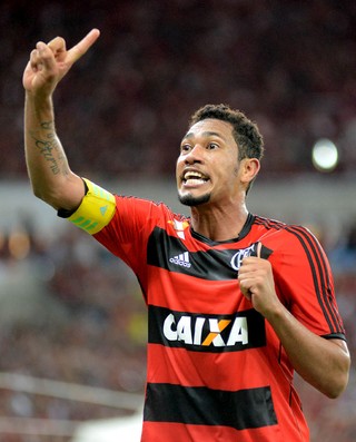 Hernane gol Flamengo final Copa do Brasil jogo Atlético-PR (Foto: André Durão / Globoesporte.com)