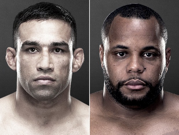 MMA Montagem UFC Fabricio Werdum Daniel Cormier (Foto: Reprodução/UFC)