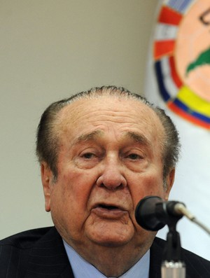 Nicolás Leoz, presidente da Conmebol  (Foto: Agência AFP)
