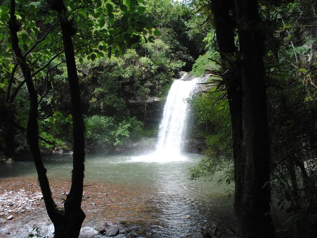 Cascata do Garapiá, em Maquiné, no Litoral Norte do RS (Foto: Divulgação/Prefeitura Maquiné)