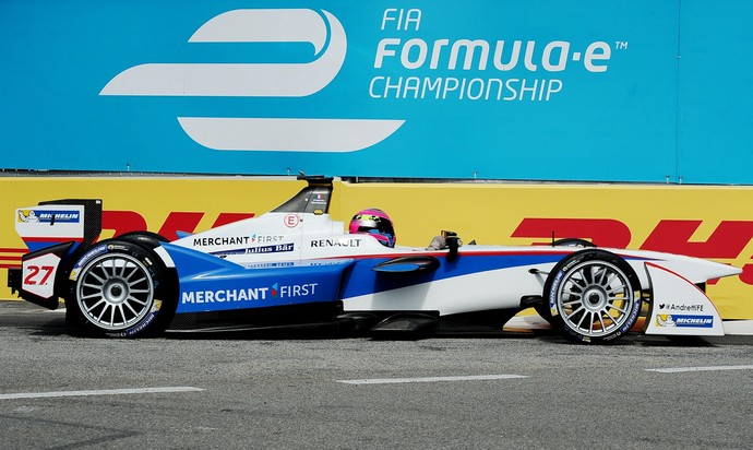 Franck Montagny disputou as duas primeiras etapas da Fórmula E pela Andretti (Foto: Getty Images)