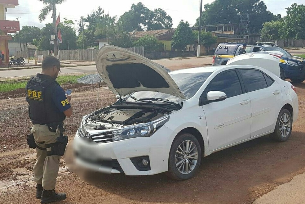 Sete veículos foram recuperados durante ação (Foto: Divulgação/PRF)