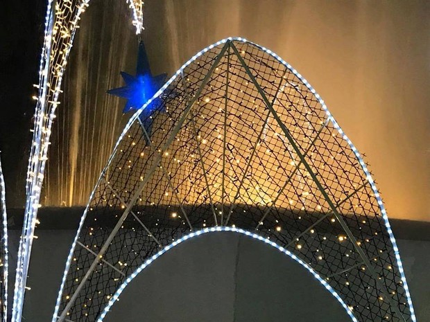 Detalhe de enfeite de Natal em Poços de Caldas (MG). (Foto: Taty Siqueira) Detalhe de enfeite de Natal em Poços de Caldas (MG). (Foto: Taty Siqueira)