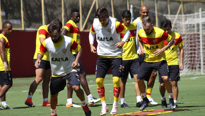 Treino do Vitória (Foto: Maurícia da Matta/Divulgação/EC Vitória) Treino do Vitória (Foto: Maurícia da Matta/Divulgação/EC Vitória)