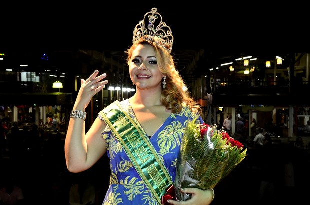Milian Aquarelo, a vencedora do concurso A mais linda gordinha do Brasil (Foto: Roberto Teixeira/EGO)