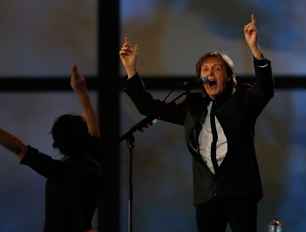 Paul McCartney abertura olimpíadas 2012 Londres (Foto: Reuters)