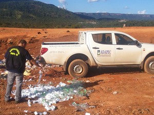 Laticínio interditado em Miracema do Tocantins (Foto: Ascom/ Adapec)