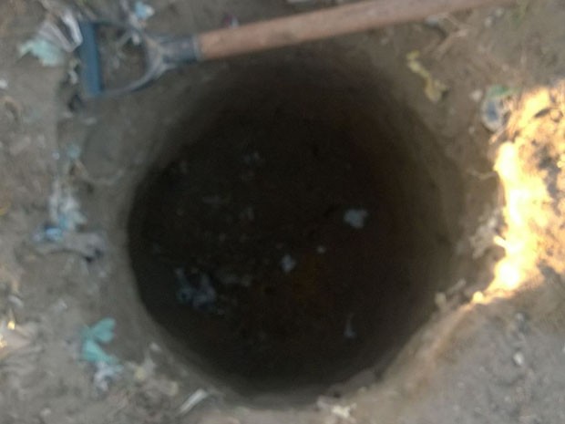 Mais um túnel encontrado no Complexo Prisional do Curado (Foto: Reprodução/ Seres)