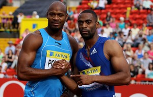 Atletismo Tyson Gay e Asafa Powell (Foto: Getty Images) Atletismo Tyson Gay e Asafa Powell (Foto: Getty Images)