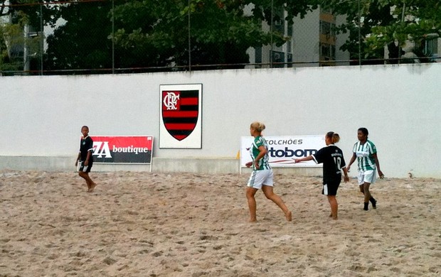 Iranduba feminino de beach soccer (Foto: Olavo Dantas/Iranduba)