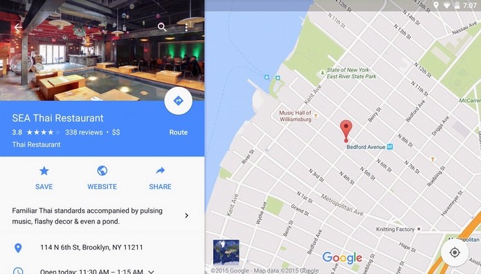 Google Maps permite encontrar trajeto para chegar ao RiR (Foto: Divulgação)