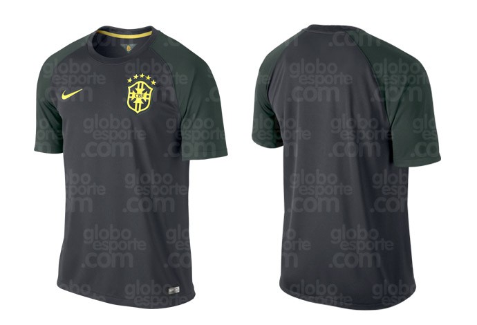 Camisa brasil terceiro uniforme