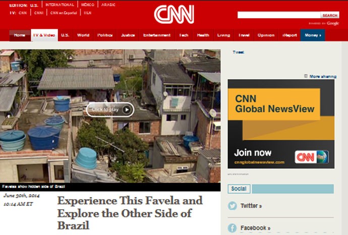 CNN favela