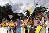 Torcida do Tigre toma avenida para comemorar permanência na Série A Torcida do Tigre toma avenida para comemorar permanência na Série A
