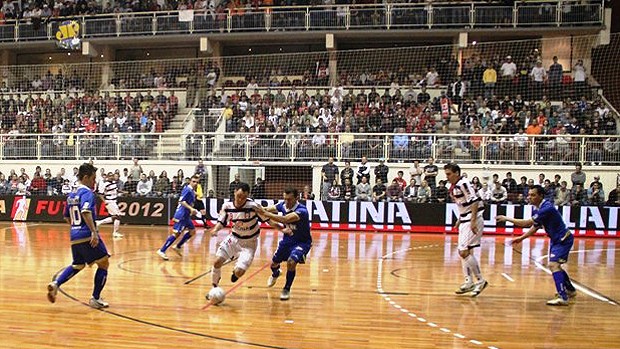 Murilo do Joinville x Orlândia futsal (Foto: Divulgação / Manolo Quiroz)