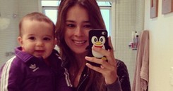 Vera Viel posta foto da caçula Helena pronta para ir ao médico (Reprodução / Instagram)