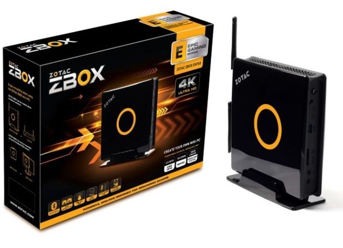 ZBOX EN760 é um computador gamer do tamanho de um roteador (Foto: Divulgação)