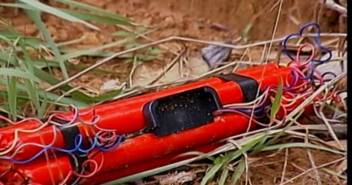 Suposto artefato explosivo é encontrado na zona rural de Uberaba - Globo.com