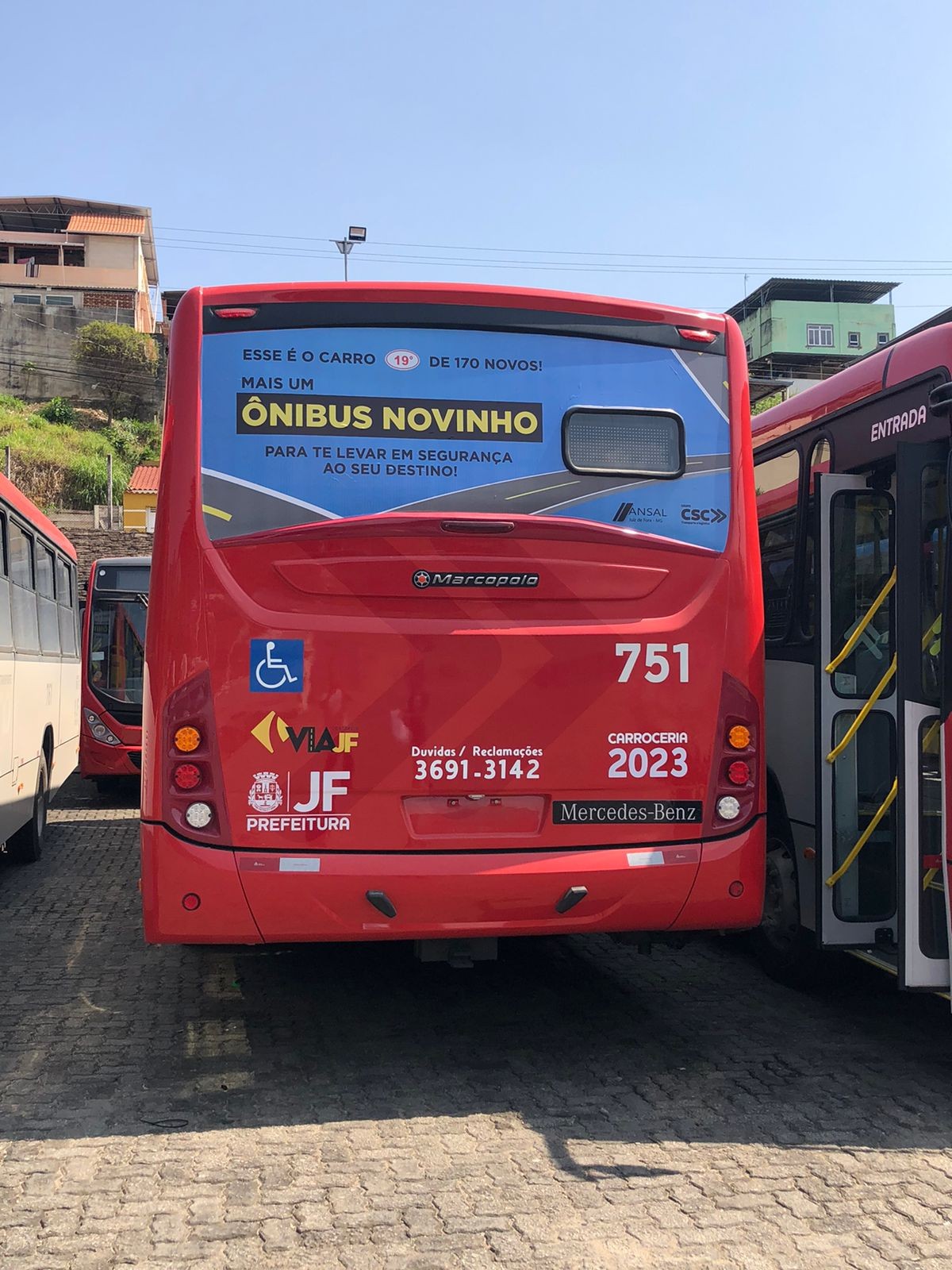 Mais Nibus Zero Quil Metro Entram Em Circula O Em Juiz De Fora