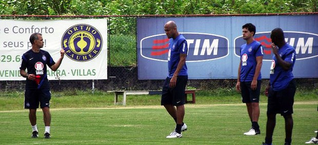 Treino do Bahia com Jorginho, Souza, Fahel e Zé Roberto (Foto: Divulgação/EC Bahia) Treino do Bahia com Jorginho, Souza, Fahel e Zé Roberto (Foto: Divulgação/EC Bahia)