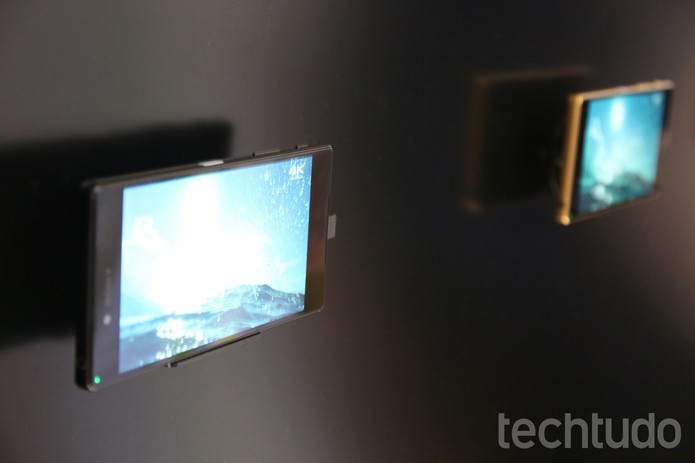 Xperia Z5 Premium foi lançado em 2015 (Foto: Fabricio Vitorino/TechTudo)