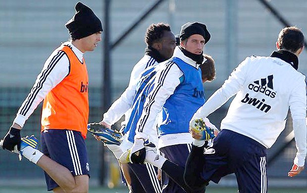 Kaká no treino do Real Madrid (Foto: Divulgação / Site Oficial) Kaká no treino do Real Madrid (Foto: Divulgação / Site Oficial)
