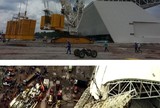 Construtora da Arena Timão divulga laudo para se defender de acidente Construtora da Arena Timão divulga laudo para se defender de acidente