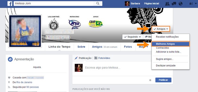 Remova a pessoa da lista de melhores amigos do Facebook (Foto: Reprodução/Barbara Mannara) (Foto: Remova a pessoa da lista de melhores amigos do Facebook (Foto: Reprodução/Barbara Mannara)) Remova a pessoa da lista de melhores amigos do Facebook (Foto: Reprodução/Barbara Mannara) (Foto: Remova a pessoa da lista de melhores amigos do Facebook (Foto: Reprodução/Barbara Mannara))