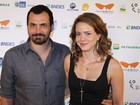 Pré-estreia de filme tem Leandra Leal e Marco Pigossi