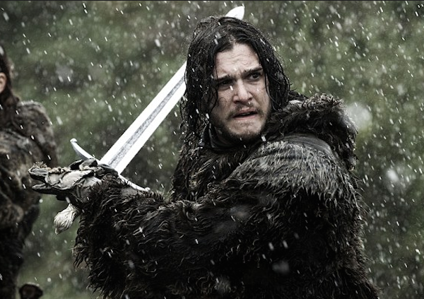 O ator Kit Harington no papel do herói Jon Snow em &#39;Game of Thrones&#39; (Foto: Reprodução)