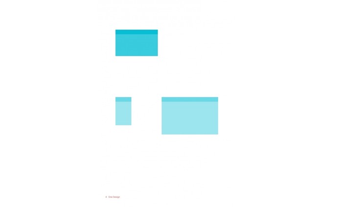 Quarto princípio do Material Design: One adaptive design (Foto: Reprodução/Google).
