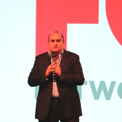 Carlos Martinez, presidente da Fox Networks da América Latina em evento do canal em Miami (Foto: Divulgação)