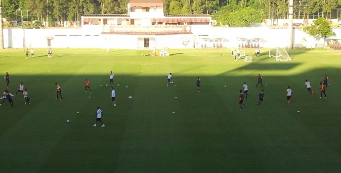 Treino do Vitória no Barradão (Foto: Ruan Melo) Treino do Vitória no Barradão (Foto: Ruan Melo)