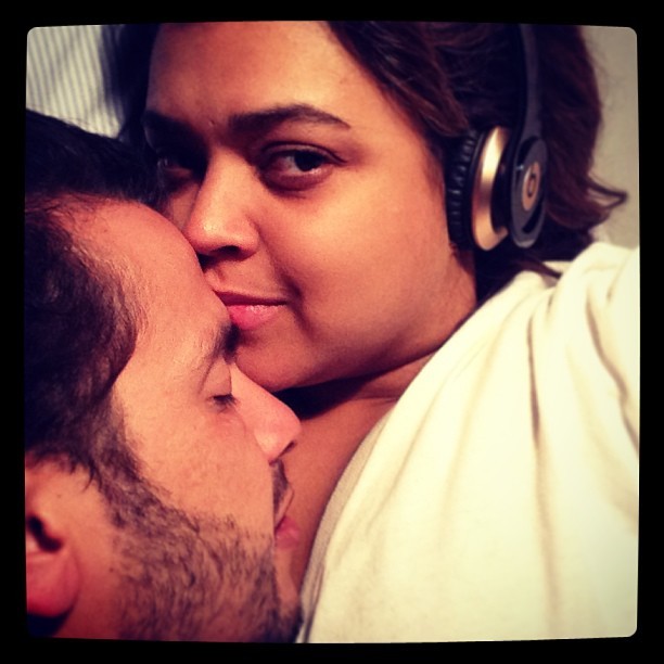 Preta Gil com o marido, Carlos Henrique Lima (Foto: Instagram)