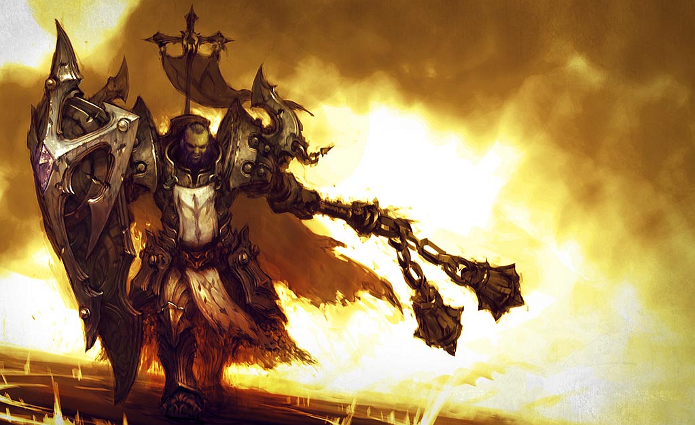 Crusado é a nova classe em Reaper of Souls (Foto: Divulgação)