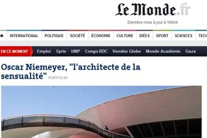 Niemeyer: Le Monde (Foto: reprodução / internet)