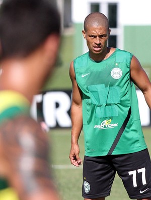 Alex durante o treino do Coritiba (Foto: Divulgação / Site oficial do Coritiba)