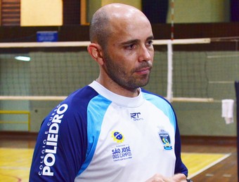 Reinaldo Bacilieri, ex-técnico São José Vôlei (Foto: Thiago Fadini/GloboEsporte.com)