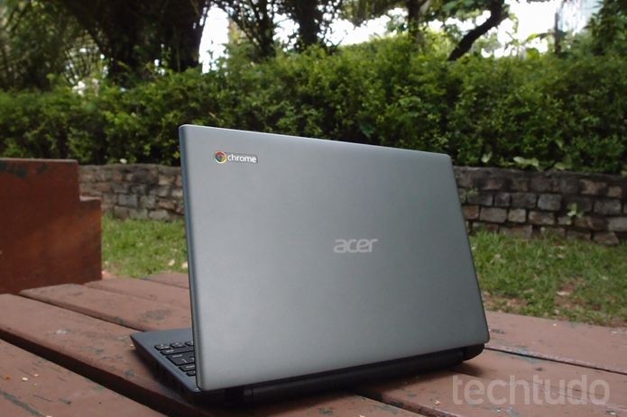 Chromebook da Acer foi o primeiro a chegar no Brasil (Foto: Pedro Zambarda/TechTudo)