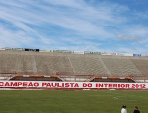 Romildo Ferreira, estádio do Mogi Mirim (Foto: Geraldo Bertanha/ Assessoria do Mogi Mirim)