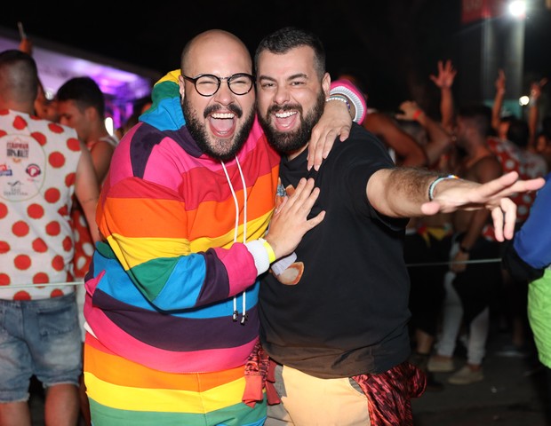 Tiago Abravanel e Fernando Poli (Foto: Lucas Ramos / AgNews)