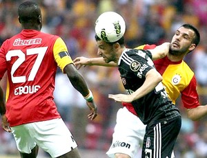 jogo galatasaray x Besiktas (Foto: Reprodução)