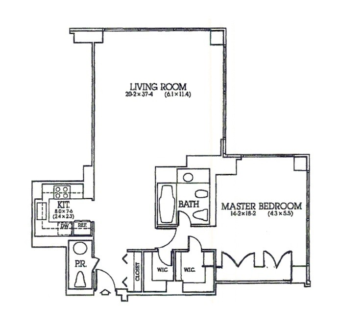 Planta apartamento Jose Maria Marin em Nova York (Foto: Reprodução)