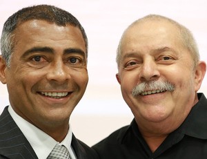 Romário e Lula (Foto: Ricardo Stuckert / Instituto Lula)