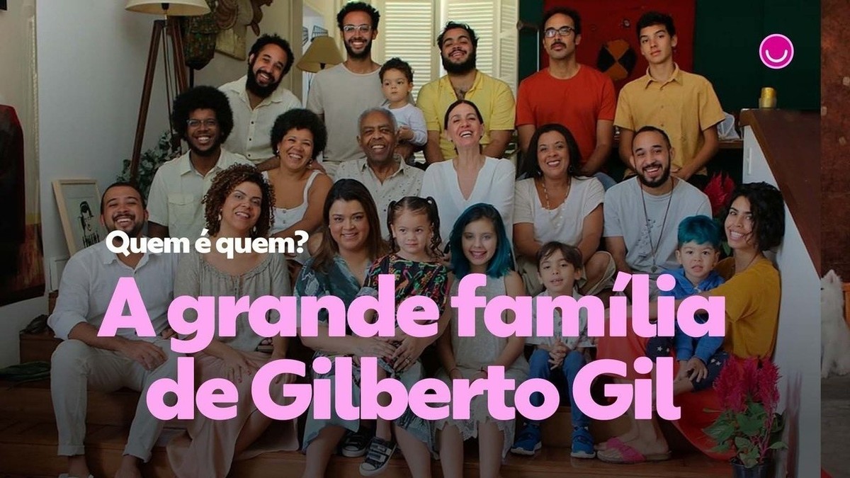 Gilberto Gil chega aos 80 anos toda família reunida na Europa